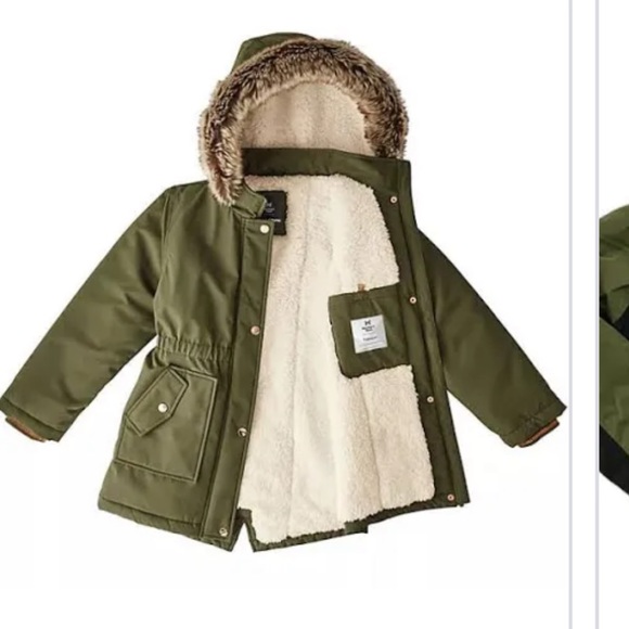 Members Mark Hooded Girls Jacket - Picture 2 of 4